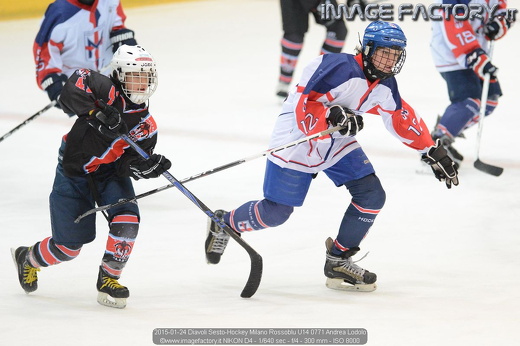 2015-01-24 Diavoli Sesto-Hockey Milano Rossoblu U14 0771 Andrea Lodolo